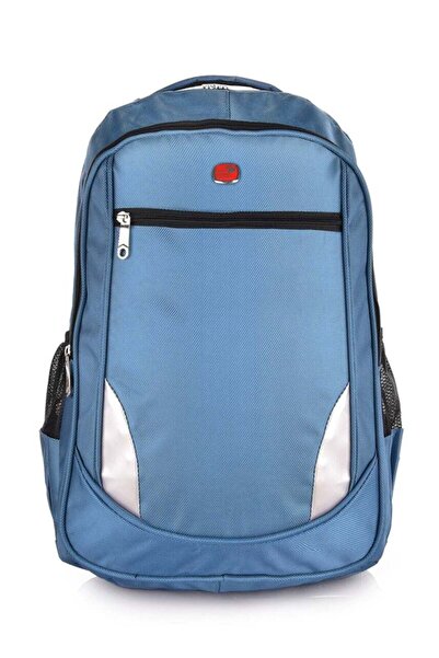 New Travel Backpack, 20 inch, Blue Fabric
