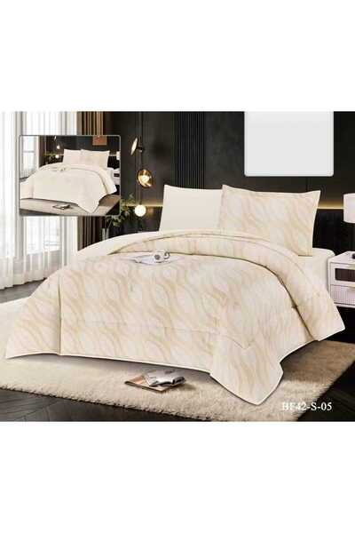 BIET ALMAFROSHAT New Jacquard Fabric 6 Piece Set of Nefrini Comforter Set