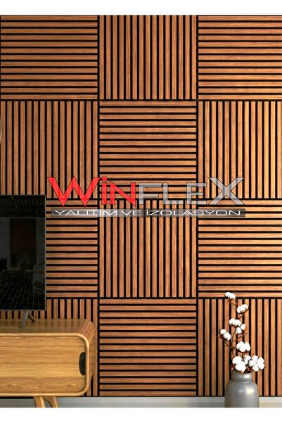 WİNFLEX MİNİ EKO AKUSTİK AHŞAP PANEL - 60X60CM