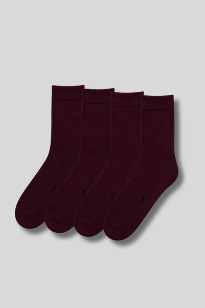 Ada Çorap & İç Giyim Men's 4-Pack Bamboo Medium Length Socks