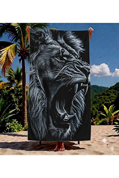 Elmas Dizayn Beach Sport Bath Towel Quick Drying Water Absorbent Sand Resista...
