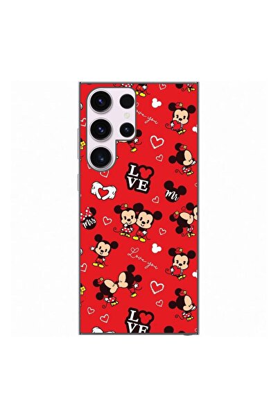 OEM Husa compatibila cu Samsung Galaxy S23 Ultra Silicon Gel Tpu Model Mickey...