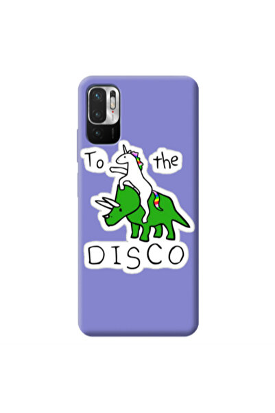 Other Xiaomi Redmi Note 10 Pro 5G To the disco Purple Colored Silicone TPU Θήκη