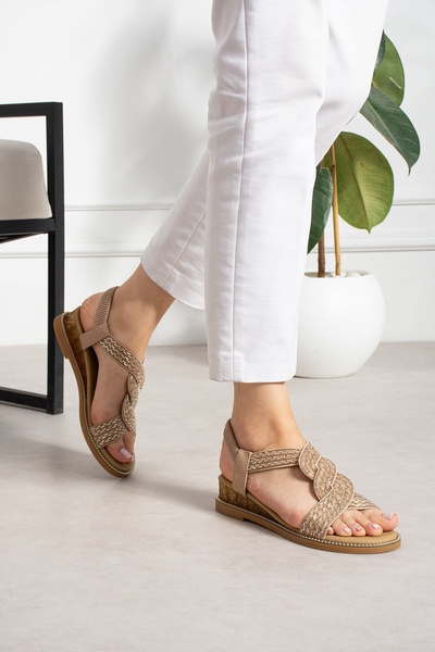 MERVESTORE Nova 3 Shiny Sandals