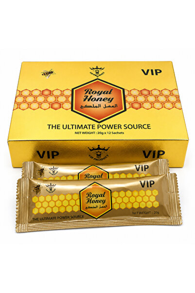 Royal Honey Bitkisel Karışımlı Kral Balı 20x12 Adet