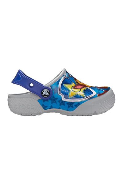 Crocs شبشب للأطفال من Fl Paw Patrol Patch 207487-007 باللون الرمادي والأزرق ا...