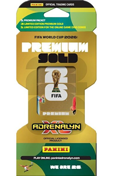 Panini Παγκόσμιο Κύπελλο 2026 Αντρεναλίν Πρέμιουμ Γκολντ (PA.GB.WC.226)