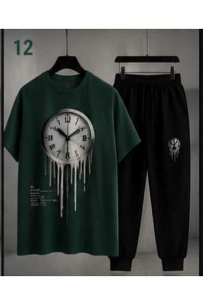 COZYWEAR Unisex Oversize Shorts Set Short Sleeve T-Shirt Comfortable Fit Summ...