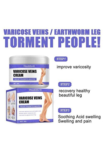 Arabest Vein Care Fading Cream,Varicose Veins Treatment,Herbal Ointment,Spide...