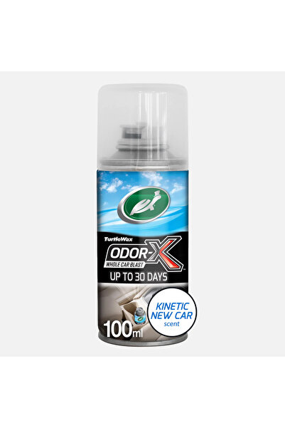 Turtle Wax Odor-X Whole Car Blast New Car Burst Odor Eliminator Spray 100ml C...