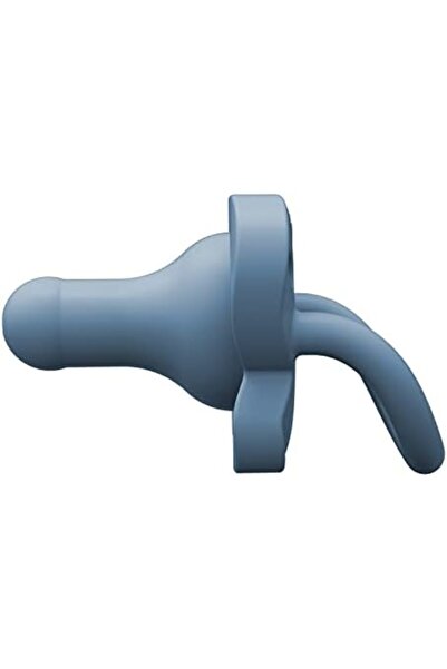 Yıldızan nht shop HappyPaci لهاية سيليكون للأطفال من 0-6 أشهر، لون أزرق، عبوة...