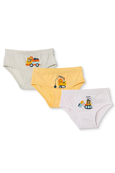 ebebek Hello Baby HelloBaby Erkek Bebek Külot Araba Baskılı