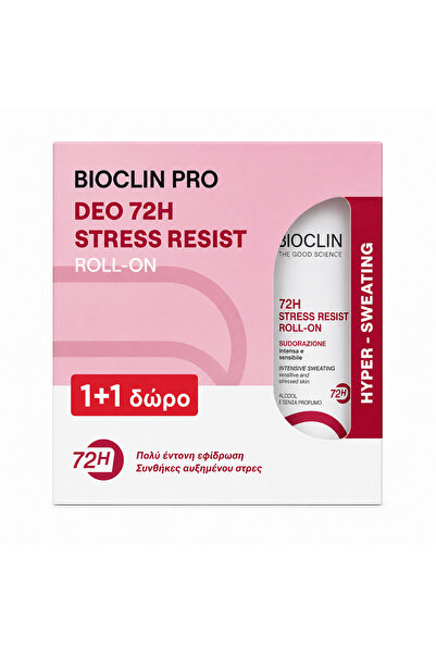 Bioclin pro Deo 72h Stress Resist Roll-on 50ml 1+1