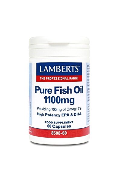 Lamberts Pure Fish Oil 1100mg Συμπλήρωμα Ιχθυελαίων Omega 3 για Καρδιά, Αρθρώ...