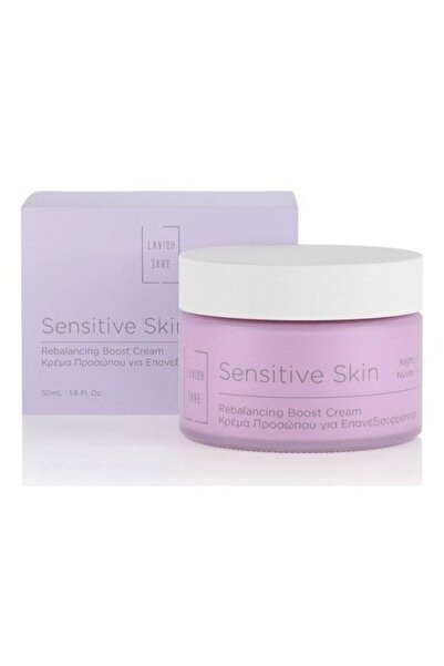 Lavish Care Sensitive Skin Ενυδατική Κρέμα Προσώπου Νυκτός για Ευαίσθητες Επι...