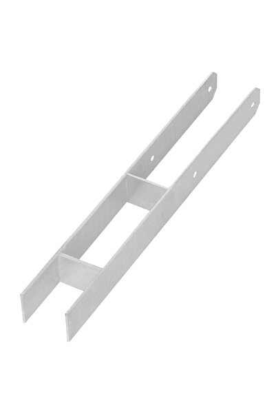 KOTARBAU Bază de stâlp din oțel galvanizat în formă de H pentru încastrare, 7...