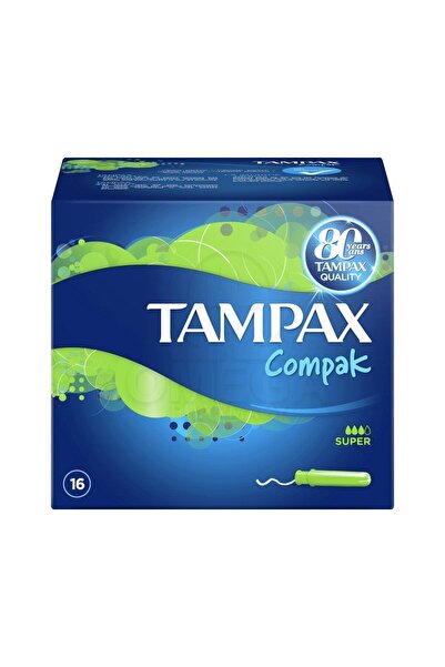 TAMPAX Compak Super με Απλικατέρ για Προστασία&amp; Διακριτικότητα 16τμχ