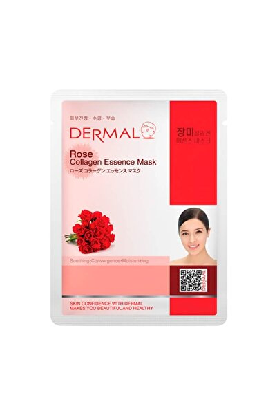 Dermal Rose Colagen Essence Mask 23gr