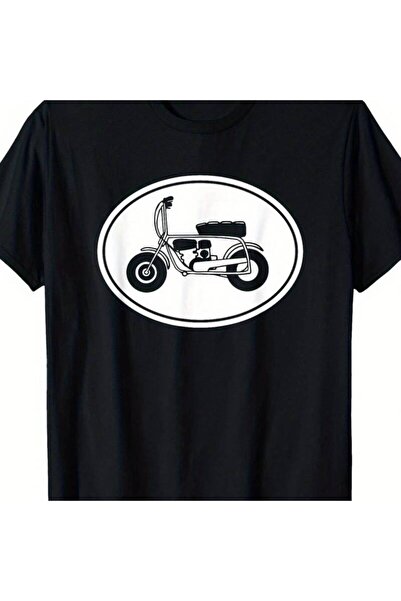 LİNA06 Retro Mini Bike, Minibike Design T-Shirt, Perfect Men And Women Outdoo...