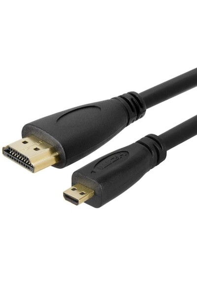 OEM Cablu HDMI 1.5m Negru, Mascul-Micro HDMI Mascul – Conexiune video pentru ...