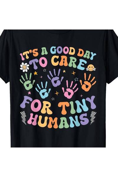 NOURAM Vintage T-Shirt for Daycare Teachers Celebrating a Wonderful Day to Nu...