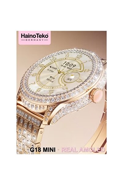 HAINOTEKO HAINO TEKO GERMANY G18 Mini Women's Smart Watch – True AMOLED Displ...