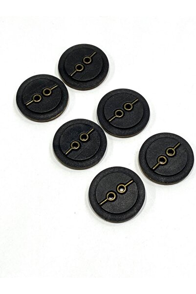 karantuhafiye Coat Pardesü Overcoat Button |   Black Oxide Detailed |   2.8 c...