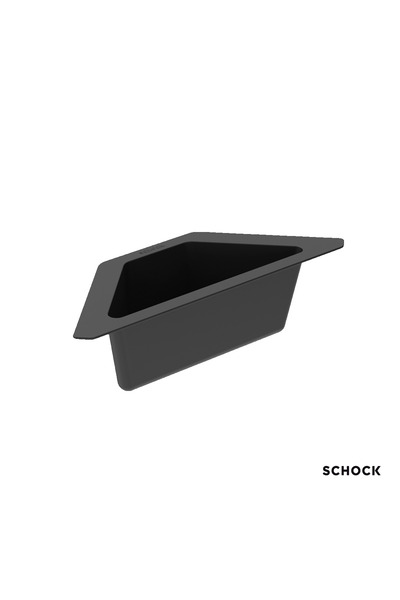 Schock Γωνιακό Μπολ Ανθρακί Ματ 629733