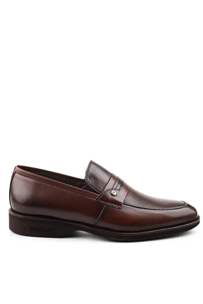 Benart Genuine Leather Lightweight Eva Sole Laceless Casual Classic Men's Shoes
