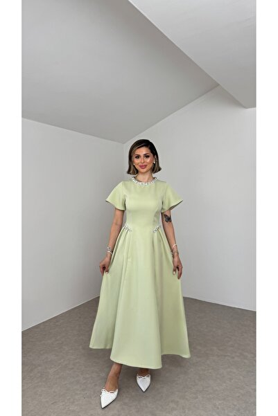Nesil Amour Stone Detailed Dress