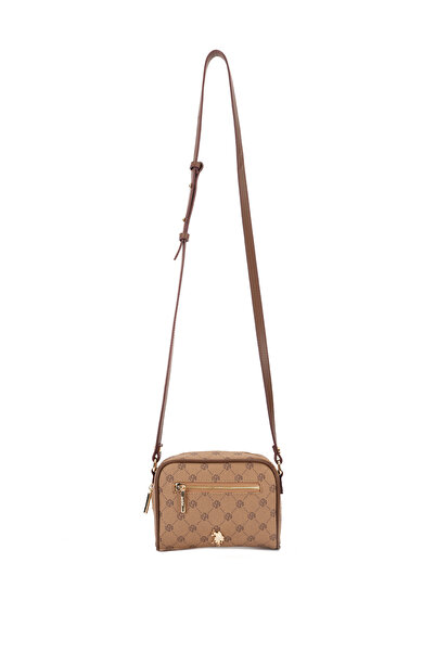 U.S. Polo Assn. K.Beige Women's Messenger Bag Us26569