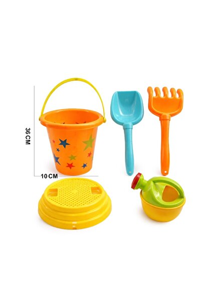iTajir Children's Beach Sand Toys Set with Bucket, Shovel, and Watering Can f...