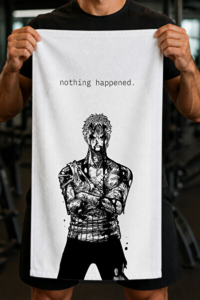 Charmbi Prosop sport 45x90 imprimat digital Zoro One Piece |   Țesătură moale...