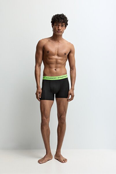 LEFTIES 3'lü sportif uzun boxer