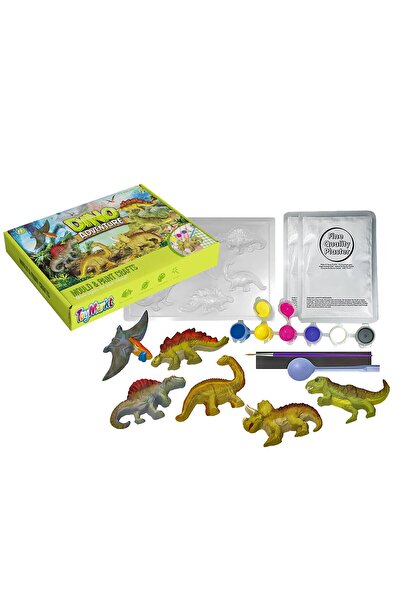 ToyMarkt Γύψινα καλούπια για χρωματισμό δεινοσαύρων 27x18x5εκ. 913295