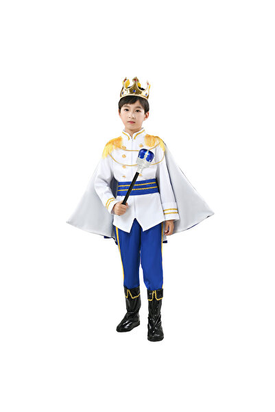 chuyaqisi Prince Charming Cosplay Costume, Boys King Prince Performance Costu...