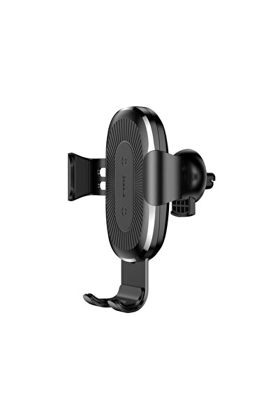 Baseus Suport auto Baseus Gravity cu încărcător wireless, negru