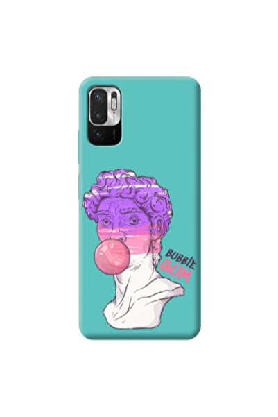 Other Xiaomi Redmi Note 10 Pro 5G Pin Bubble Turquoise Colored Silicone TPU Θήκη