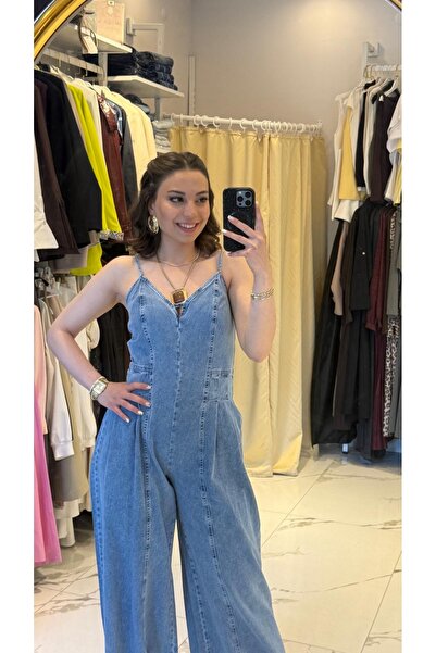Bahar Denim tulum