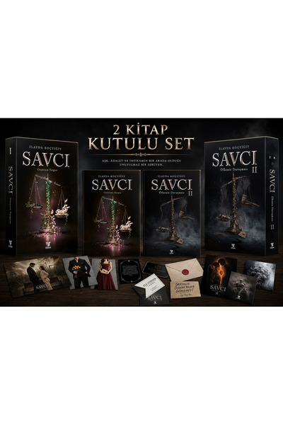 Vera Kitap Savcı 1-2 Kutulu Özel Set