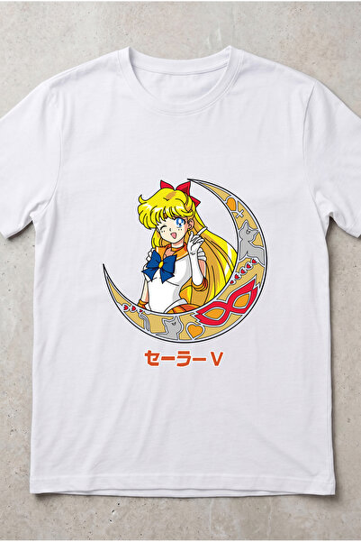 Silkensoul Sailor Moon Minako Aino Anime Printed Standard Cut Unisex Tshirt