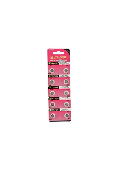 Tradesor Αλκαλικές μπαταρίες - AG5/393A - 1.55V - 10pcs - 681057