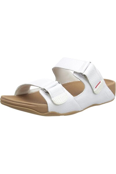 Fitflop Men's Go MOC Leather Striped Slippers by