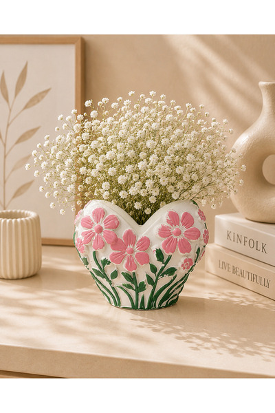 BUBUHOMEDECOR Flora Bahar Dekoratif Vazo