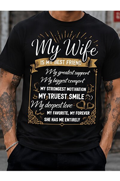 23 nisan 1pc Funny Gift T-Shirt Men - Happy Marriage Humor Apparel with Occas...