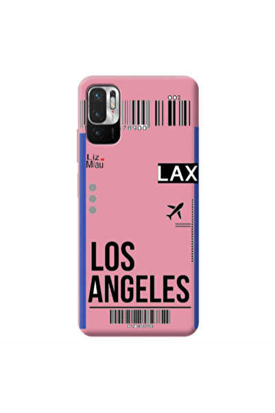Other Xiaomi Redmi Note 10 Pro 5G Los angeles Pink Colored Silicone TPU Θήκη