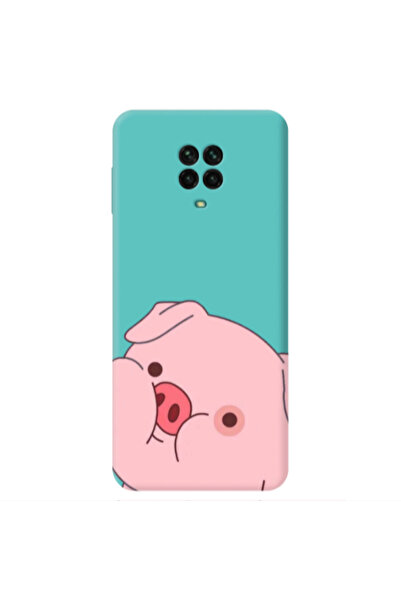 Other Xiaomi Redmi Note 9 Pro Piggy 2 Turquoise Colored Silicone TPU Θήκη