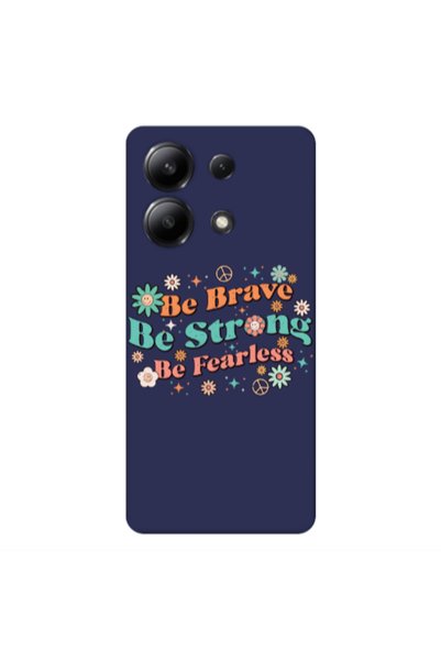 Other Xiaomi Redmi Note 13 4G Be Brave Dark blue Colored Silicone TPU Θήκη