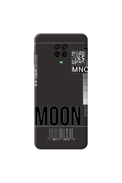 Other Xiaomi Redmi Note 9 Pro A ticket to the moon Black Colored Silicone TPU...