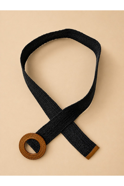 GÜRHAN 5 cm Esnek Hasır Kemer